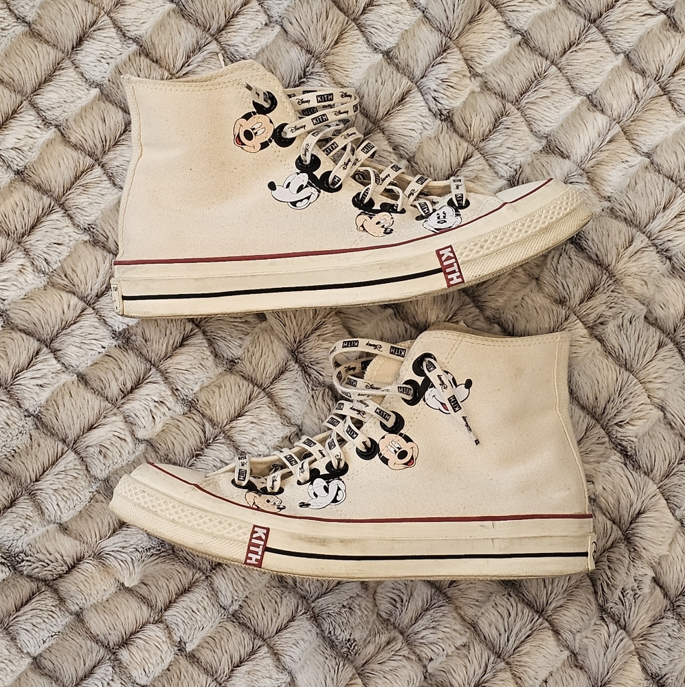 Converse KITH x Disney x Chuck 70 Mickey Sneakers